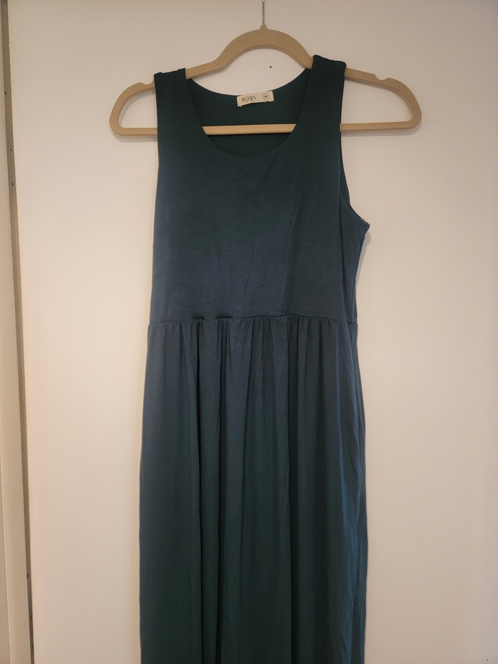 Sozy. Billy. Emerald. Sleeveless Maxi Dress
